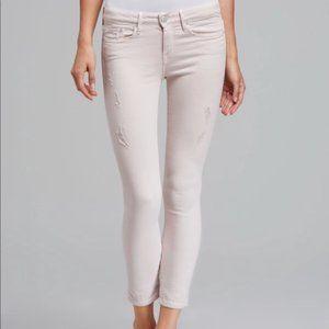 Vince Dylan Ankle Skinny Jeans Distressed Size 26